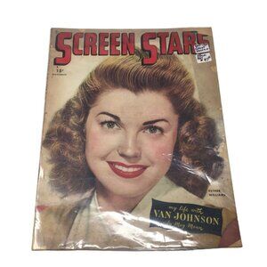 SCREEN STARS MAGAZINE NOVEMBER 1945 ESTHER WILLIAMS VAN JOHNSON